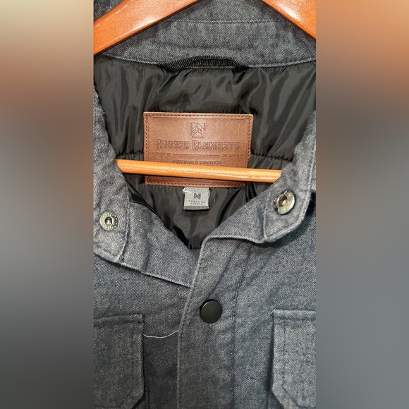 Rugged Elements Mens
Size M Gray Shacked Lined Shirt Jacket Snap-Up - Picture 7 of 9